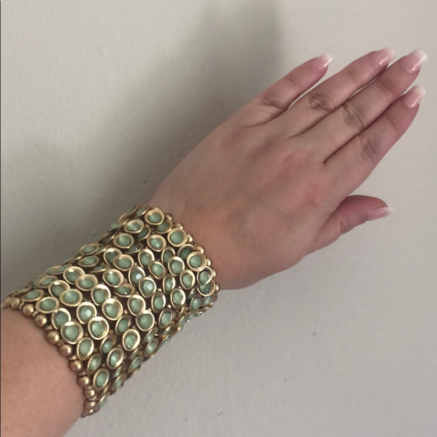 Stretchy Fashion Cuff Bracelet New 25$